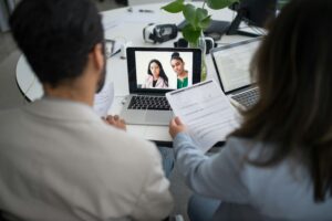 Google beam AI 3d video calling 